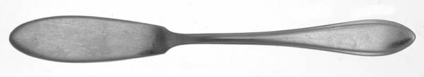 No. 518 (Stainless Flat Handle Master Butter Knife by Zilmeta