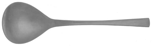 No. 519 (Stainless) Solid Smooth Casserole Spoon