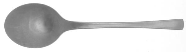 No. 519 (Stainless) Round Bowl Soup Spoon (Cream Soup)