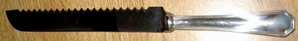 Ottagonale (Sterling) Cake Knife with Stainless Blade