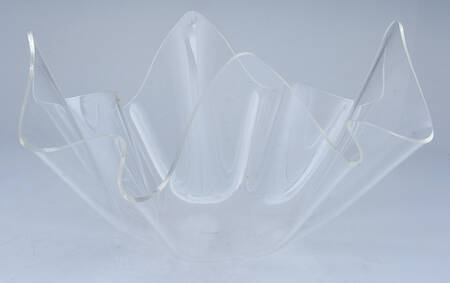 Elephants (Aluminum, Hollowware) 14" Acrylic Bowl
