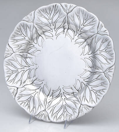 Cabbage (Aluminum, Hollowware) 12" Round Tray