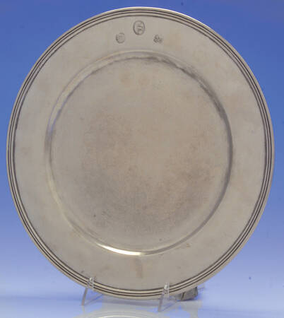 Peltro (Pewter, Hollowware) Dinner/Service Plate