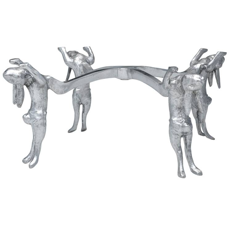 Bunnies (Aluminum, Hollowware) Stand for Acrylic Bowl 14"
