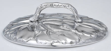 Grape (Aluminum, Hollowware) Lid for Round Butter Tub