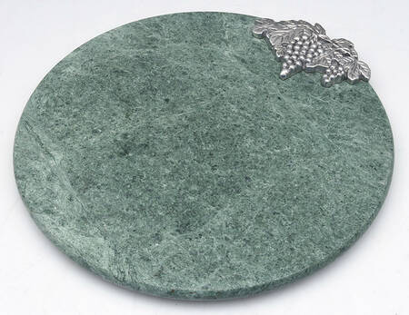 Grape (Aluminum, Hollowware) 7" Marble Cheese Board