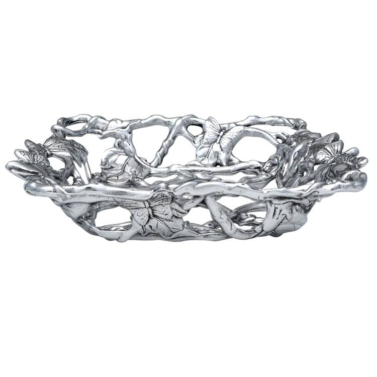Butterfly (Aluminum, Serveware) 2 Qt Glass Casserole Metal Holder Only