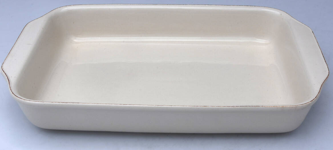 Grape Tuscan (Metal, Hollowware) 3 Qt Ceramic Rectangular Casserole