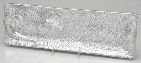 Alligator (Aluminum, Hollowware) 19" Oblong Buffet Tray
