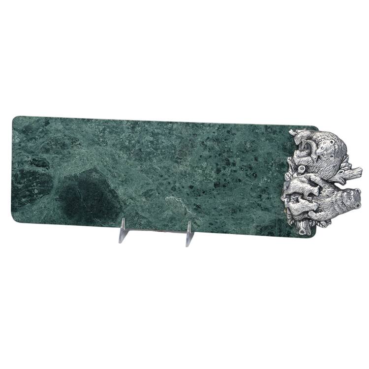 Endangered Kingdom (Aluminum, Hollowware) Marble Cheese Board