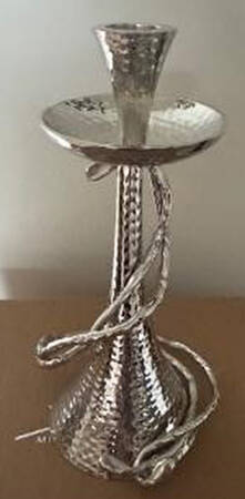 Wisteria (Nickelplate, Hollowware) 9" Candlestick