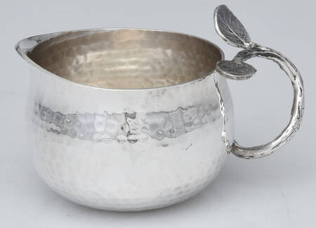 Botanical Leaf (Nickelplate, Hollowware) Creamer