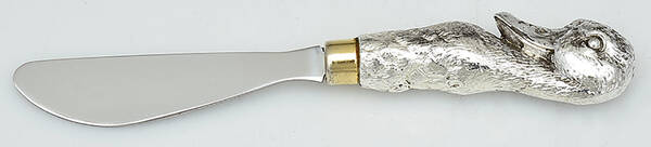 Farmyard (Aluminum, Hollowware) Sculptured Spreader