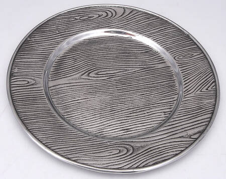 Forest (Aluminum, Hollowware) Service Plate