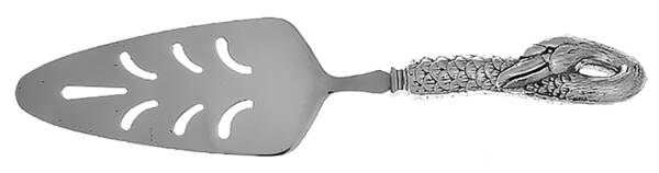 Swan (Aluminum, Hollowware) Cake Server with Stainless Blade