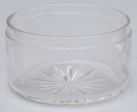 2SS1 (Sterling, Hollowware) Dresser Jar Crystal Bowl