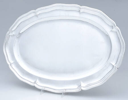 1CM1 (Silverplate, Hollowware) 21" Oval Serving Platter