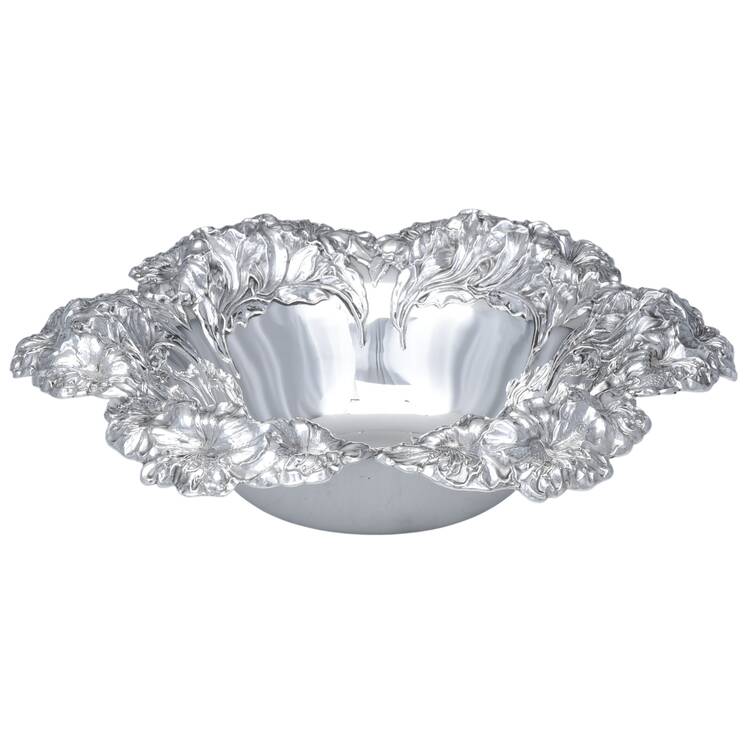 2582 (Sterling, Hollowware) 12" Round Pedestal Centerpiece