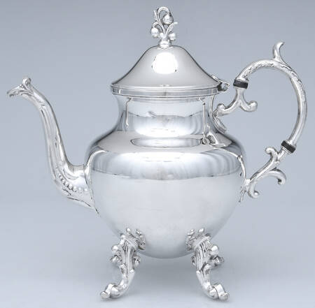 BIM10 (Silverplate, Hollowware) Teapot