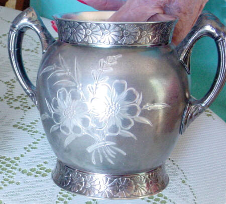 999 (Silverplate, Hollowware) Sugar Bowl No Lid