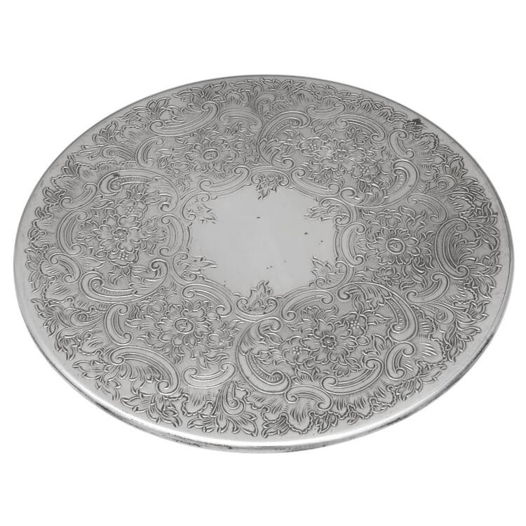 Silverplate Hollowware Trivet by Barker Bros Ltd. Flatware
