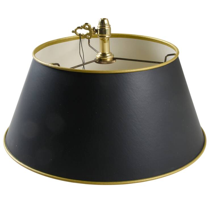 Brass Candlesticks Shade for 23" Electric Lamp