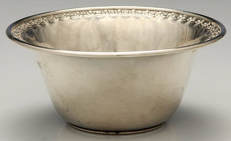 0157 (Sterling, Hollowware) by Baker Manchester