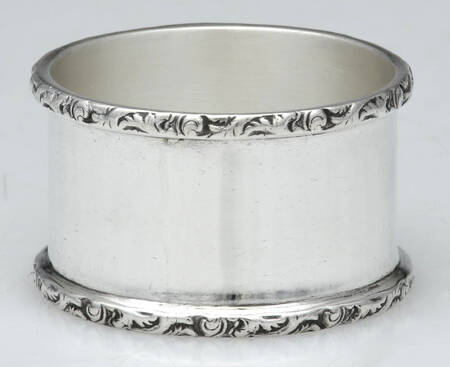 Sterling Hollowware Napkin Ring
