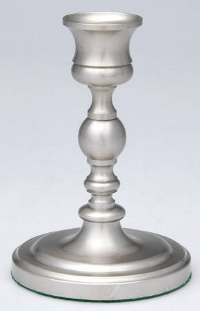 Platinum Mist "Finish" (Nickel, Hollowware) 4" Candlestick