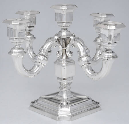 13214 (Sterling, Hollowware) 8" 5 Light Candelabra