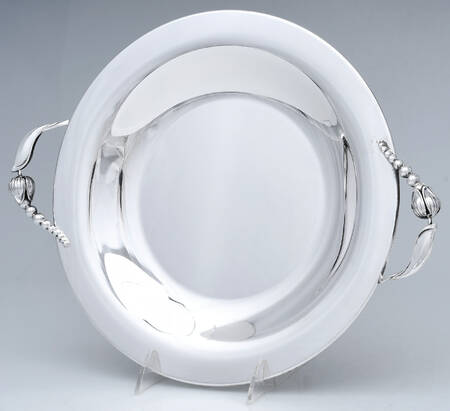 Ornamental Style (Sterling, Hollowware) 11" Round Tray