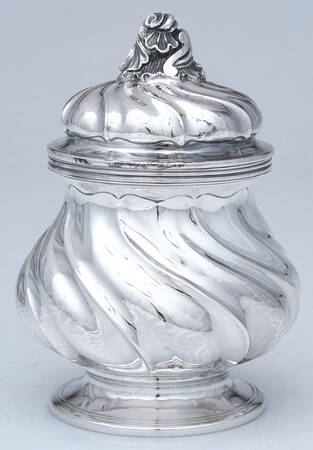 BCC9 (Sterling, Hollowware) Sugar Bowl & Lid