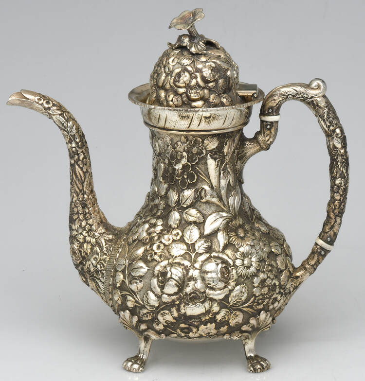 Repousse (Sterling, Hollowware) Coffee Pot