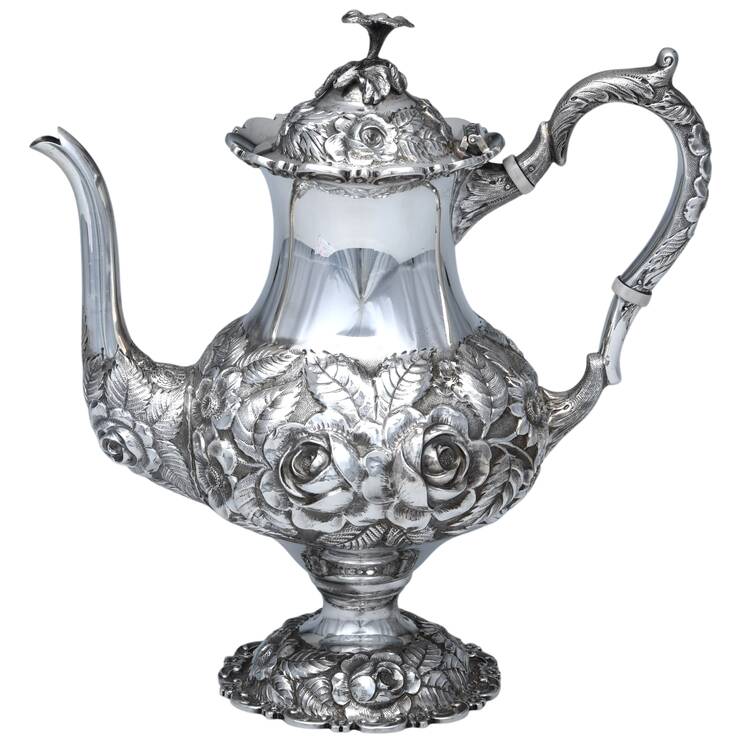 Repousse (Sterling, Hollowware) by Bailey, Banks &amp; Biddle