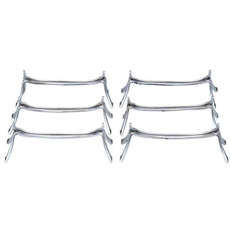 Silverplate Hollowware Knife Rest - Set of 6