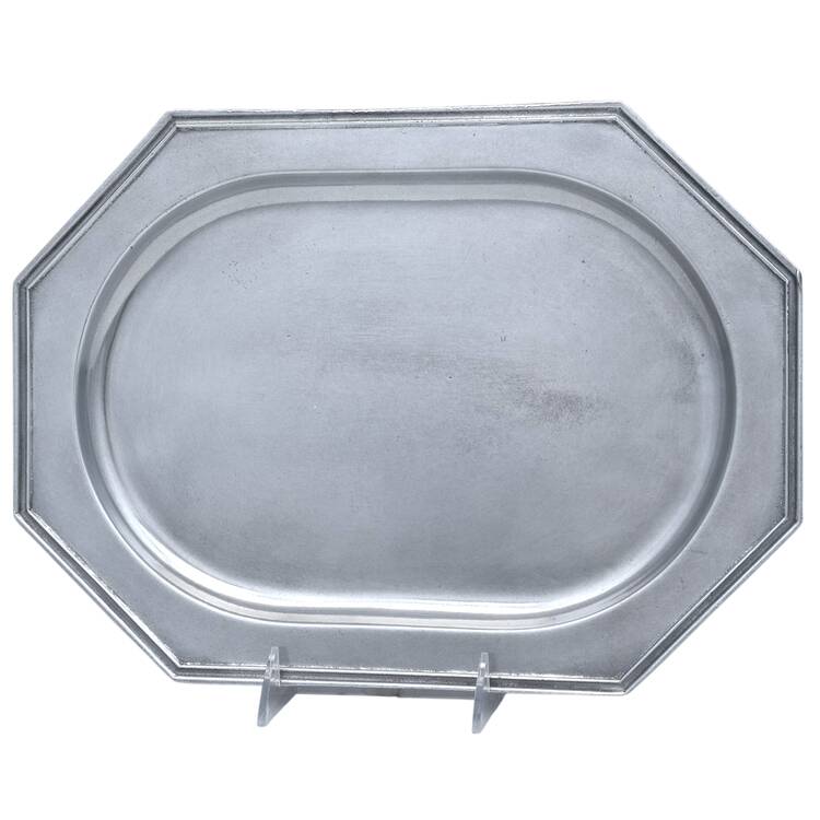 Pewter Hollowware 13" Oval Serving Platter