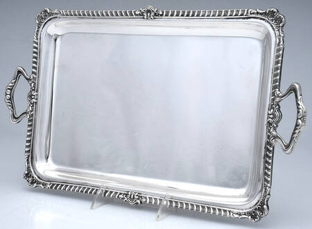 Sterling Hollowware Sterling Demitasse Tray