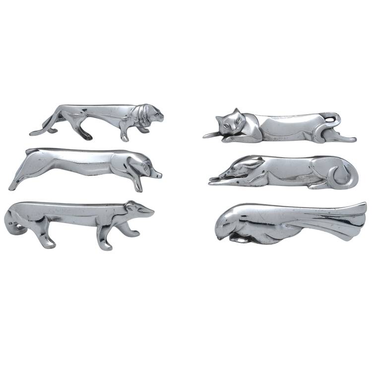 Silverplate Figural Knife Rest by Christofle France