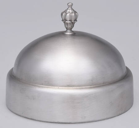 Pewter Hollowware Lid for Round Butter Dish