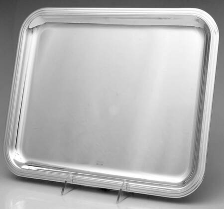 Albi (Silverplate, Hollowware) 14" Rectangular Tray