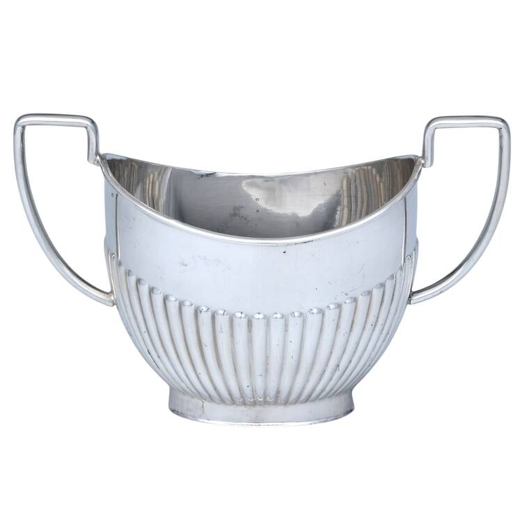 7145 (Silverplate, Hollowware) Silverplate Open Sugar Bowl