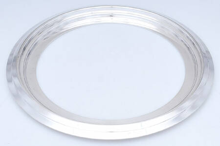 Folio (Silverplate, Hollowware) Cheese Plate No Glass Insert