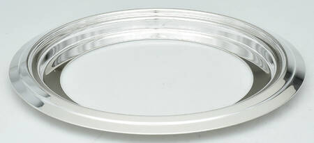 Folio (Silverplate, Hollowware) Cheese Plate No Glass Insert