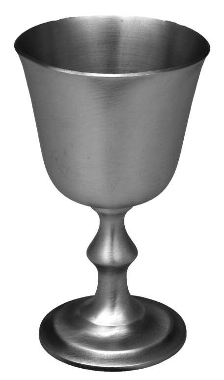 CH71 (Pewter, Hollowware) Wine Goblet