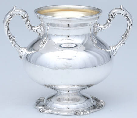 CXU12 (Sterling, Hollowware) Sugar Bowl No Lid