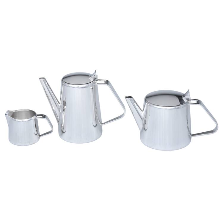 CTF133 (Silverplate, Hollowware) 3 Piece Tea Set (PCP, PTP, PCR)