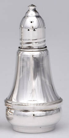 Sterling Hollowware Weighted Pepper Shaker