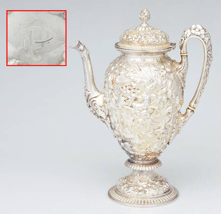 100 (Sterling, Hollowware) Coffee Pot
