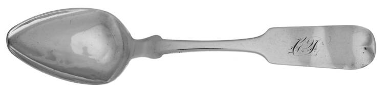 Coin Silver Flatware Teaspoon by D..Gillis Leonard