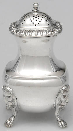 Silverplate Hollowware Pepper Shaker
